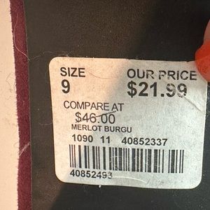 Cato Women’s size 9 heeless shoe